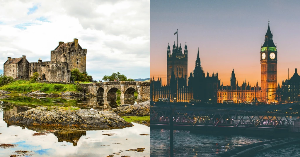 Scotland and England Differences